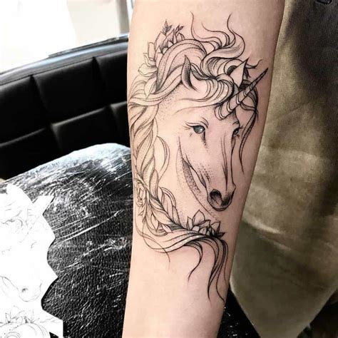 100 Prettiest Unicorn Tattoo Ideas Ever! - The Ultimate Guide