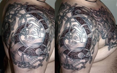 70 Viking Tattoos For Men - Germanic Norse Seafarer Designs