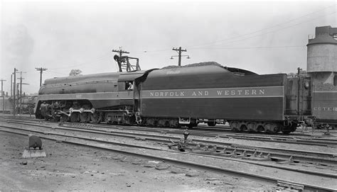 Norfolk and Western Railway | Roanoke, Virginia | Class J 4-8-4 #607 | July 18, 1951 | R. L ...