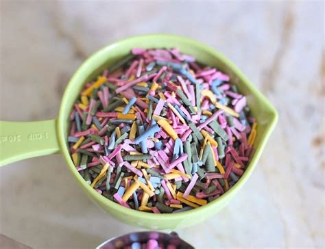 Homemade Rainbow Sprinkles Recipe | Desserts With Benefits Blog