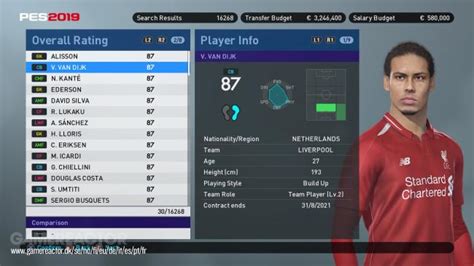 These are the 100 best players in PES 2019 - Pro Evolution Soccer 2019 ...