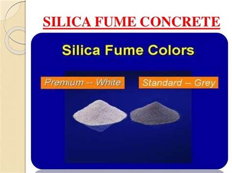 Advantageous Uses Of Silica Fumes For Concrete Materials – Jitendra Blogs