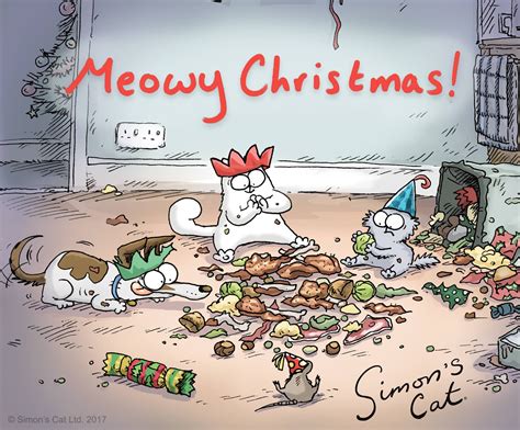 Meowy Christmas! Simon's Cat | Simons cat, Christmas cats, Pets cats