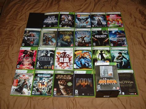 Microsoft Xbox 360 Game Collection Part 1 by TinytheGiant on DeviantArt