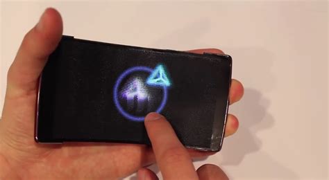 HoloFlex is a Cool Holographic Flexible Phone, That Gets Demoed on ...