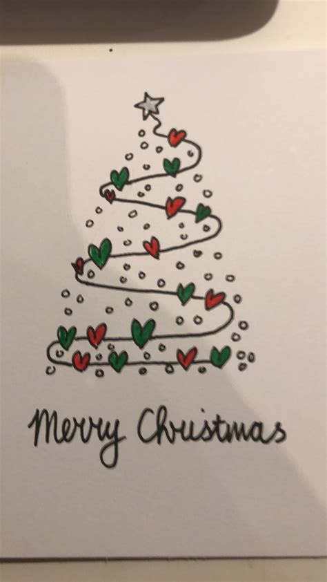 Easy Christmas Cards To Draw - happy sunday quotes