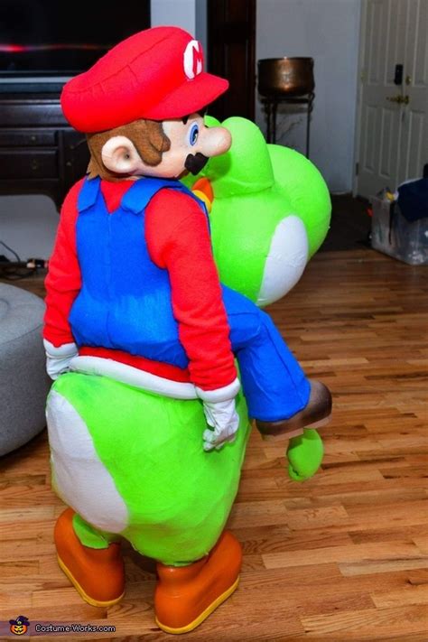 Mario and Yoshi Costume | Unique DIY Costumes - Photo 3/5