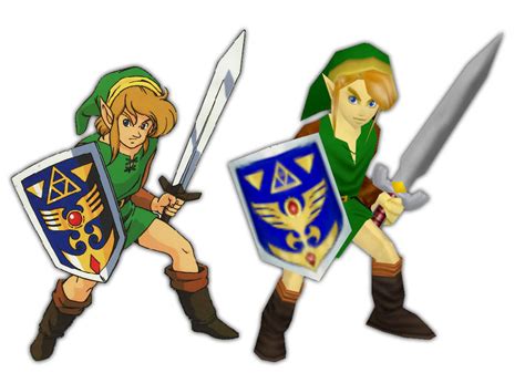 A Link to the Past, now drawn N64 style | N64 Squid