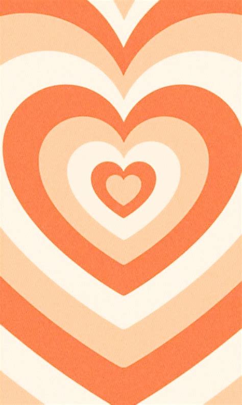 orange heart wallpaper 🧡🤍 | Heart iphone wallpaper, We heart it wallpaper, Heart wallpaper