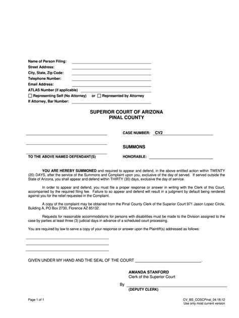 Sample of Pinal County Az Marriage Certificate 2012-2024 Form - Fill ...