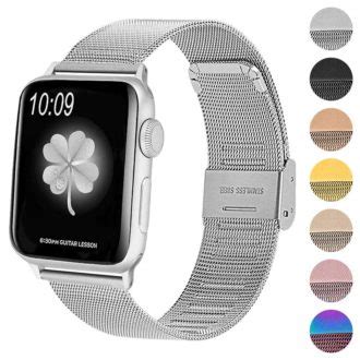 Milanese Mesh Band For Apple Watch | StrapsCo