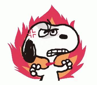 Angry Snoopy GIFs | Tenor