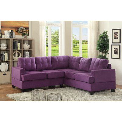 Amberwood Sectional Upholstery: Purple - http://sectionalsofaspot.com/amberwood-secti… | Purple ...