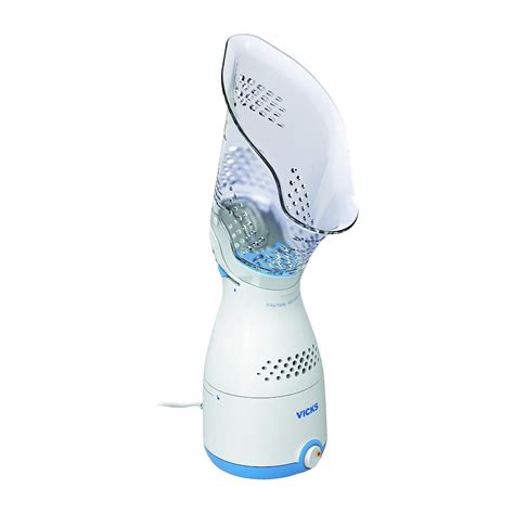 Vicks Personal Sinus Steam Inhaler with Soft Face Mask – Face Humidifier with Targeted Steam ...