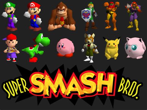 Super Smash Bros. N64 Characters by Jsmit186 on DeviantArt