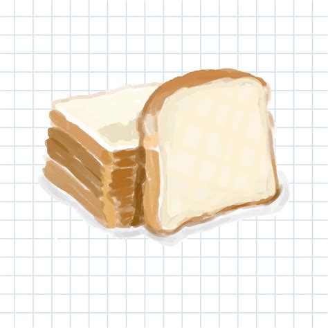 Hand drawn bread watercolor style - Download Free Vectors, Clipart Graphics & Vector Art