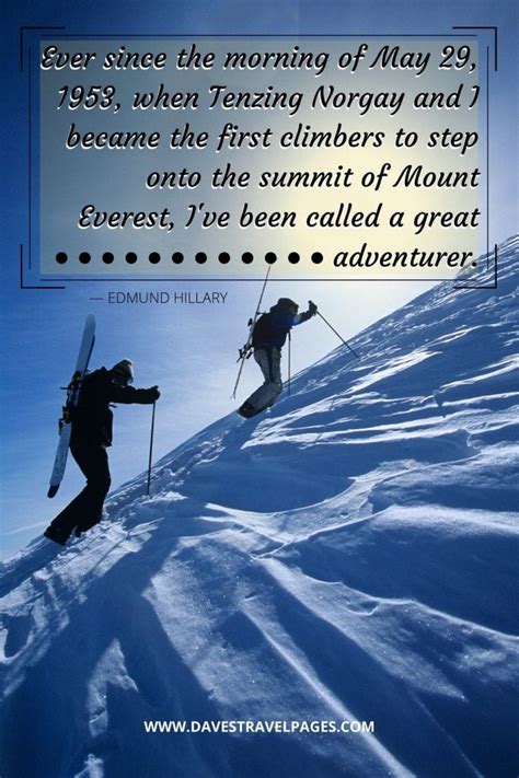 Edmund Hillary Quotes - Inspiring Words of Wisdom