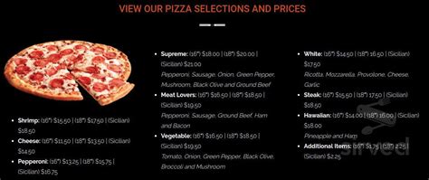 Titos Pizza menus in Spring Hill, Florida, United States