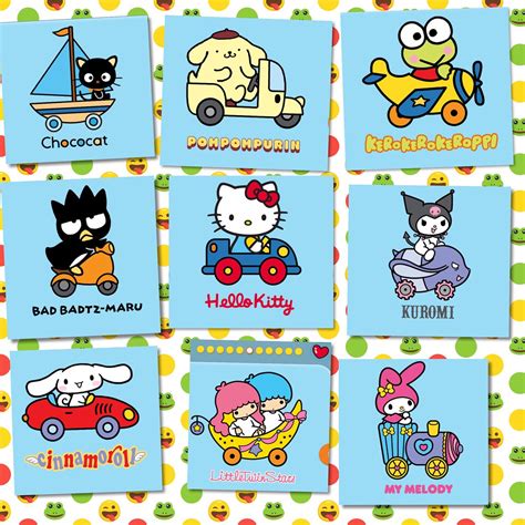 Sanrio characters and their race cars 🚘 | Characters from H… | Flickr