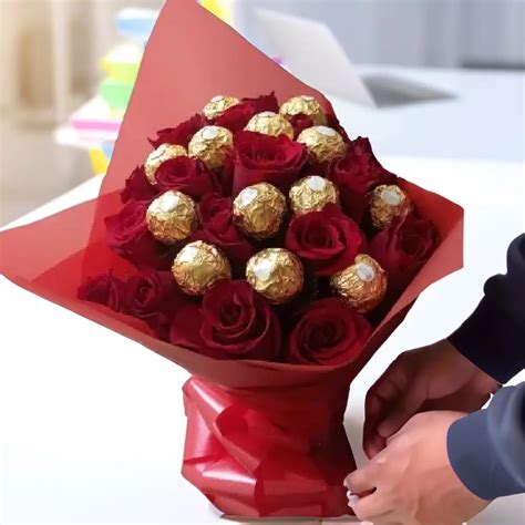 Chocolates & Roses Bouquet