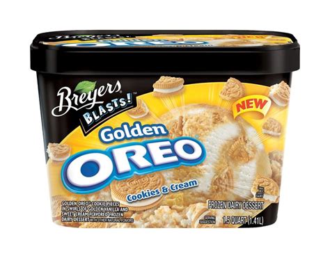 Breyers Ice Cream Pot | Ice cream, Oreo ice cream, Golden oreo