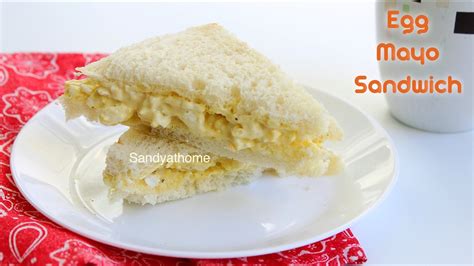 Egg mayo sandwich, Mayo egg sandwich - Sandhya's recipes