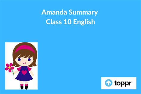 Amanda Summary Class 10 English | First Flight Poem Summaries