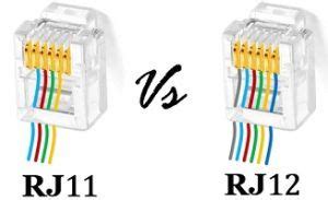 Differences Between RJ11 and RJ 12 Connector (Comparison Chart) - Tech Differences