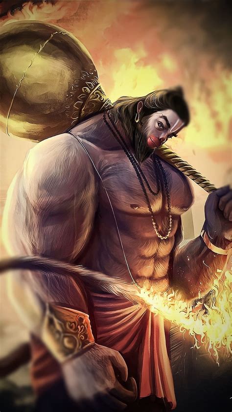 Animation Bodybuilder Hanuman Hd Wallpaper - Infoupdate.org