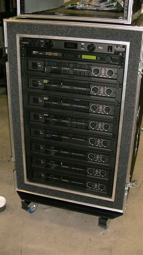 Thunder Amp Rack for Live Sound Systems