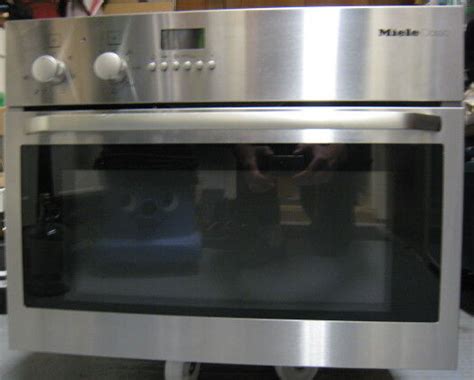 Miele H147MB built-in Microwave Combination Oven for spares or repair ...