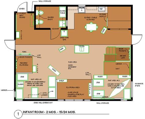 Infant Room Floorplan | Floor plans, Infant room daycare, Room planning