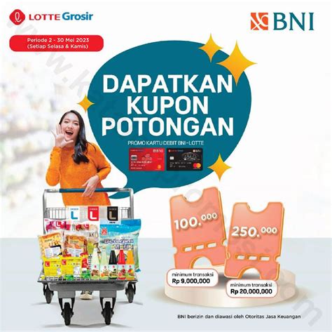 Promo LOTTE GROSIR - KUPON POTONGAN hingga Rp 250.000 khusus transaksi ...