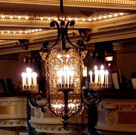 Ballroom chandelier | In what is now the MacLean Center of t… | Flickr