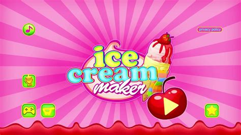 Ice Cream Maker-Cooking Game Simulator/gameplay - YouTube