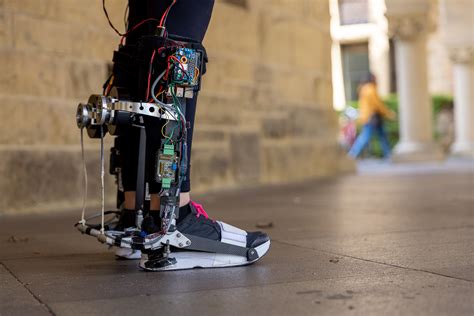 A robotic exoskeleton adapts to wearers to help them walk faster | MIT Technology Review