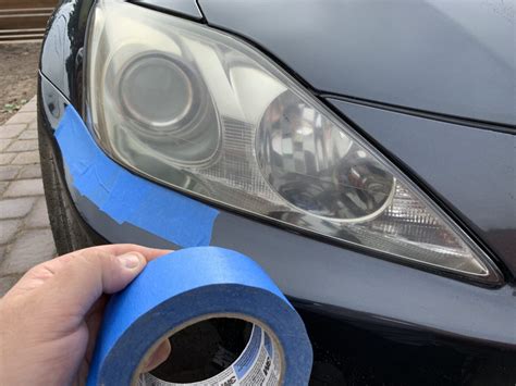 How to Polish Headlights with Toothpaste - The Track Ahead