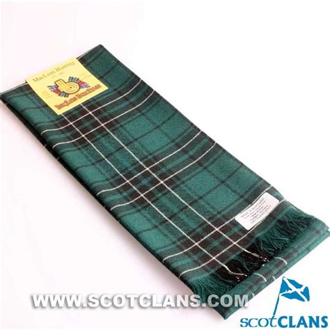 Scarf in MacLean Hunting Modern Tartan – Tartan Shop