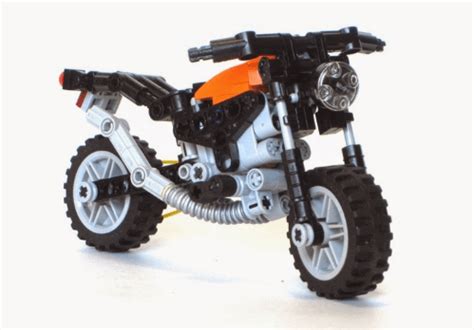 Lego Technic Mini Motorbike | The Lego Car Blog