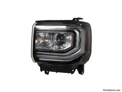 18 2018 GMC Sierra 1500 Headlight Assembly - Body Electrical - Action ...