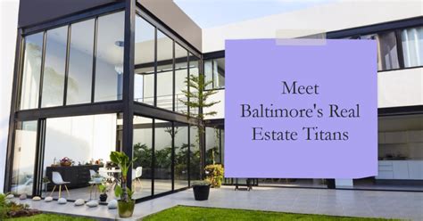 2024 Baltimore's Real Estate Titans: Meet the Top Agents » Archova Visuals