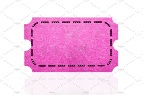 Pink ticket isolated featuring ticket, raffle, and tickets | Abstract ...