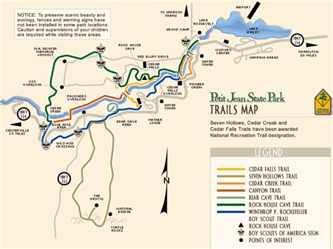 Petit Jean State Park | Trails of Arkansas (& now California)