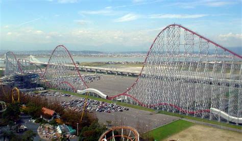 Steel Dragon 2000 Roller Coaster Photos, Nagashima Spa Land