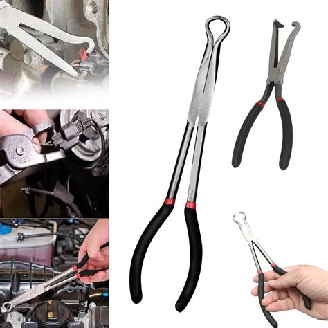 Amazon.com: Electrical Disconnect Pliers, 11/16inch Automotive Electrical Disconnect Pliers Set ...