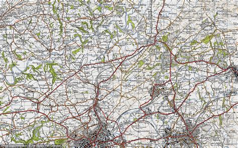 Historic Ordnance Survey Map of York, 1947 - Francis Frith