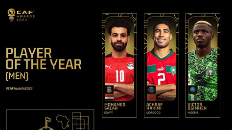 Global African Stars dominate CAF Award’s 2023 final shortlist