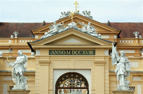 Melk Abbey Entrance Photograph by Ramunas Bruzas - Fine Art America