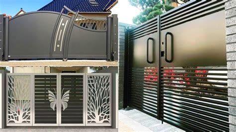 200 Modern Gate Design Ideas 2024 | Main Steel Gates For Home Garden | House Exterior Design ...