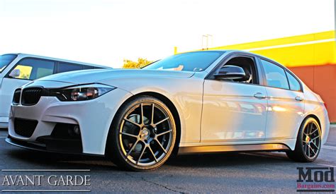 Full Monty: Yutao’s F30 BMW 328i M-Sport Conversion Gets Eibach Drop + Avant Garde M510 Wheels ...